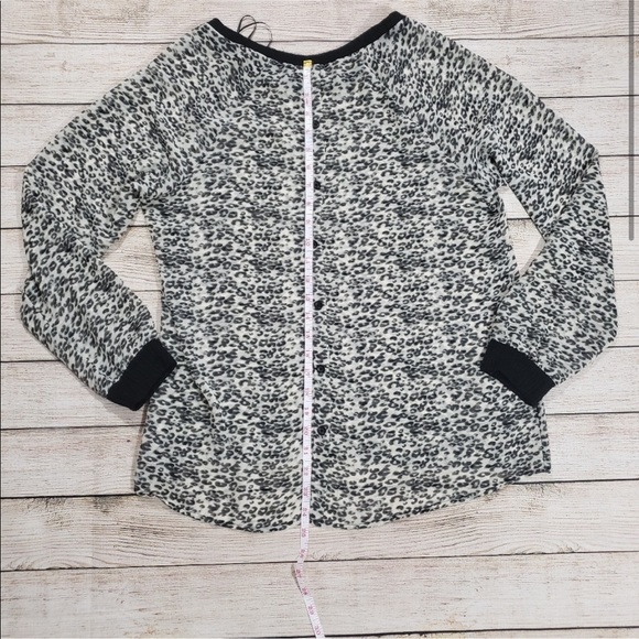 Pleione Sheer Leopard Blouse - Picture 2 of 7